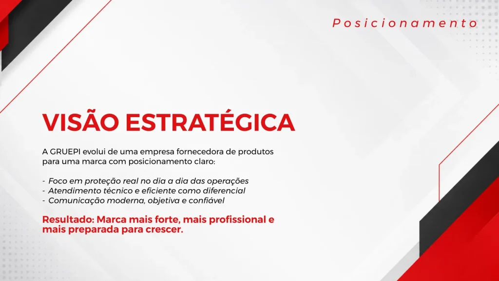 Visão estratégica da GRUEPI