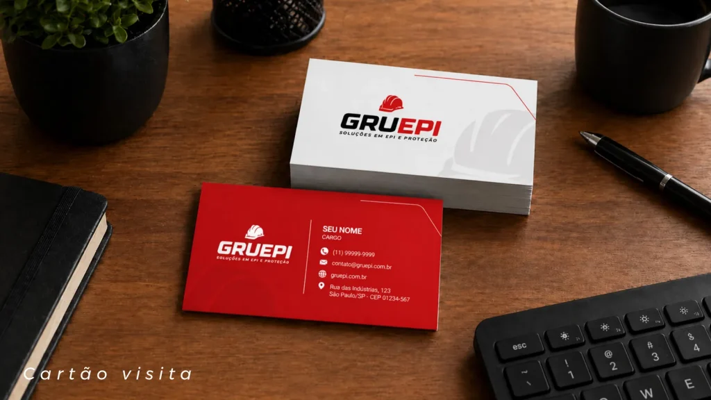 Cartão de visita da GRUEPI