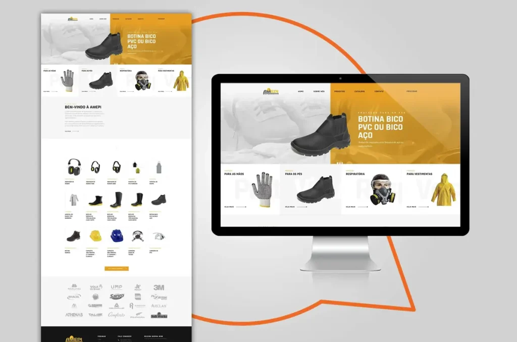 Projeto AMEPI Equipamentos desenvolvido pela Artfique